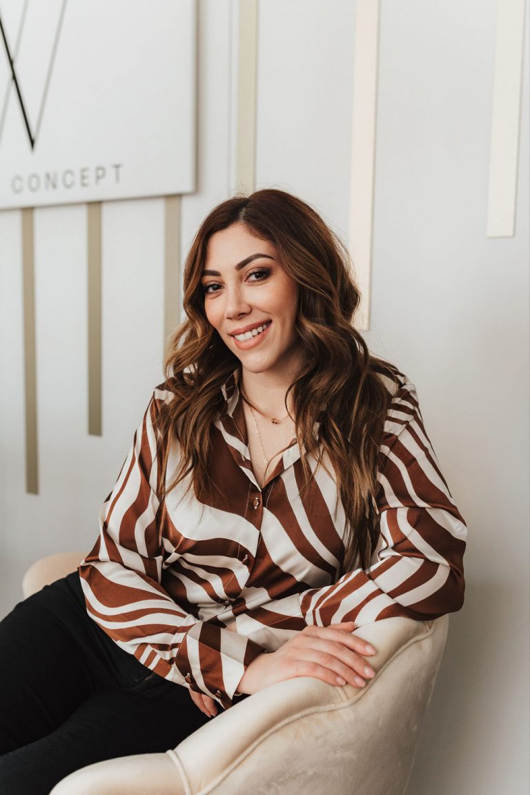 Vanja Draganov, Inhaberin von W Beauty Concept in Frankfurt